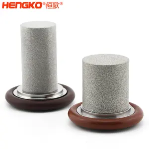 Anillo de centrado de acero inoxidable Hengko ISO-Kf con filtro de metal sinterizado