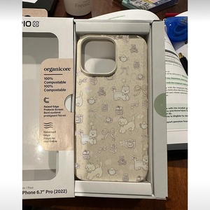<span class=keywords><strong>Coque</strong></span> de blé pour chiot à fleurs mignon à grand trou résistant aux chutes pour <span class=keywords><strong>Apple</strong></span> pour iPhone 15 ProMax étui de téléphone portable en matériau TPU pour Plus - Product Image 2