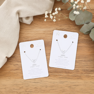 Tobillera de acero inoxidable con colgante de Aries para mujer, joyería de moda, pulsera con signo del zodiaco - Product Image 3