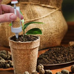 Dispenseur de graines manuel portable, mini-semoir pour la plantation en jardin, pot de fleurs et lit de jardin, fournitures de jardinage essentielles - Product Image 4