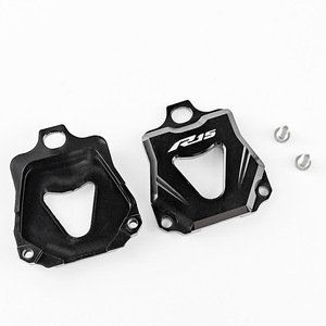 Funda Protectora para Llave de Motocicleta Qiangye, Aleación de Aluminio, Negra, R15, para Yamaha R3 R6 FZ6 FZ1 FZ8 MT07 MT09, Modificación - Product Image 2