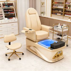 Conjunto de Muebles para Salón de Uñas y Spa Silla de Pedicura de Lujo Prémium Estación de Pedicura Silla de Masaje Profesional para Manicura - Product Image 3