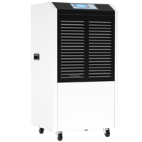 Déshumidificateur commercial robuste pour salle de sport et centre de fitness, portable avec minuterie et dégivrage automatique