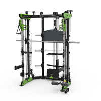 2026 Factory Outlet DY-6000A Équipement de musculation à domicile, Station multifonctionnelle avec accessoires, Rack à squats, Machine Smith, Station polyvalente - En promotion