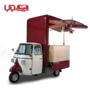 Piaggio Ape 50 Electric Tricycle Tuk Tuk Hot Dog Cart for Sale - China Food  Truck, Tuk Tuk
