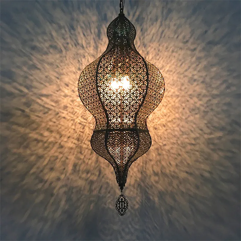 Unique Moroco Hanging Lights Arabic Handmade Moroccan Pendant Light Ceiling Hanging Light Suspend Moroccan Lamp Chandelier