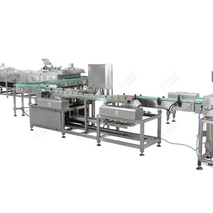 Máquina de drenaje de latas de sardina automática de alta eficiencia LWT, sistema de drenaje vibratorio de acero inoxidable para alimentos para bolsa - Product Image 1