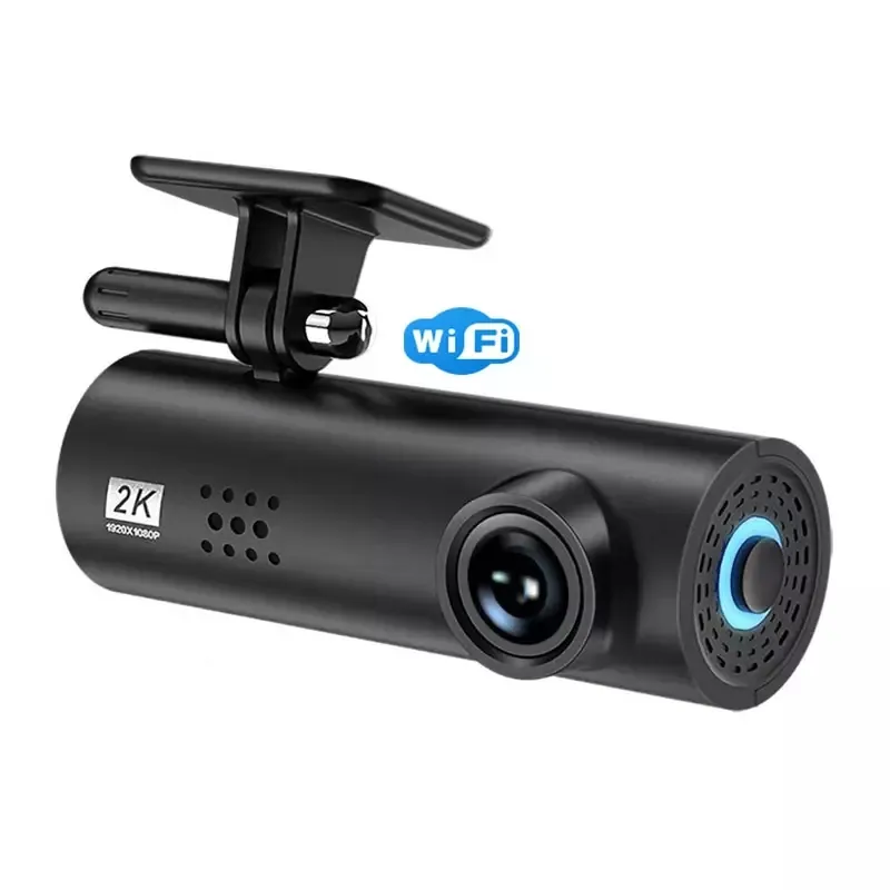 2K Dashcam Wifi 1080P Verborgen Mini Dashcam App Besturingsstroom Voertuig Dvr Dashboard Recorder Zonder Scherm