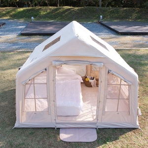 Tienda de Campaña Inflable para Glamping, Tienda de Campaña Impermeable de Gran Espacio, Tienda de Campaña Familiar Impermeable para las 4 Estaciones - Product Image 5