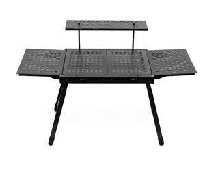Table de camping pliable portable avec design léger détachable et cadre en aluminium durable pour pique-nique et randonnée en plein air - Product Image 4
