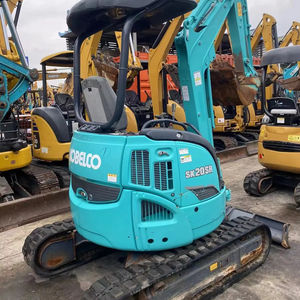 รถขุดขนาดเล็ก Kobelco SK55 มือสอง ระบบไฮดรอลิก พร้อมเครื่องยนต์และเกียร์ยันมาร์ รุ่นปี 2024 ผ่านการทดสอบและตรวจสอบแล้ว พร้อมขาย - Product Image 1