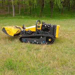 Tondeuse à gazon professionnelle télécommandée 173cc pour terrains en pente, idéale pour la remise en état des terrains déshérités et la tondeuse à gazon 4 temps ODM-1 - Product Image 5