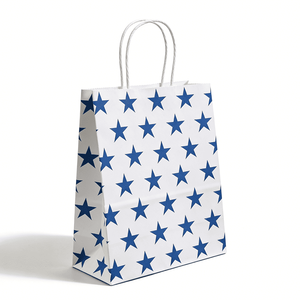 Sacs en papier kraft en gros, sac cadeau pour l'emballage de vêtements, sac de transport pour le commerce de détail, sac de courses durable - Product Image 1