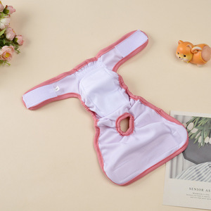 Culottes <span class=keywords><strong>pour</strong></span> chien réutilisables écologiques, lavables, bande de ventre, culotte <span class=keywords><strong>pour</strong></span> chien mâle, style simple - Product Image 3