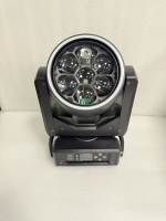 Mini Cabeza Móvil LED RGBW de 7*40W con Efecto Ojo de Abeja, Control DMX512, Alto CRI 95, Clasificación IP33, 230000 Lúmenes para Aplicaciones en Bares