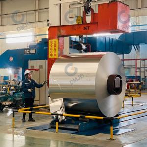 10 11 12 14 15 18 19 20 32 미크론 알루미늄 호일 점보 롤 케이터링 8011 O 부드러운 알루미늄 호일 식품 포장 용 - Product Image 3