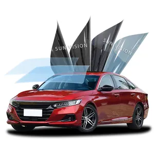 Sun guard car nano ceramic film tint UV400 film top quality PET IR rejection solar glass window film with 100% UV ray block