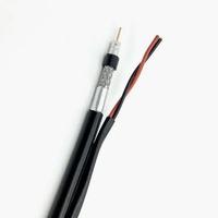 RG59 + DC/RG59 + Power/RG59 + 2x0,5/RG59 + 2x0,75 Cable coaxial compuesto para sistema CCTV/CATV