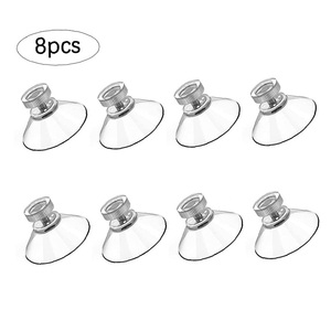 Limpar PVC 40mm diâmetro M4 rosca parafuso ventosa com porca - Product Image 4