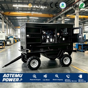 Generador Diésel Súper Silencioso y Confiable <span class=keywords><strong>de</strong></span> 20 kW a Precio Económico, Remolque Móvil con Arranque Automático ATS y Arranque Remoto - Product Image 2
