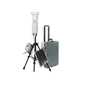 Wiressles 4G GPRS Main Controller Multi Parameter Outdoor RS232 RS485 Portable Automatic Weather Station For Academic Research