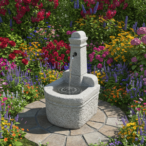 <span class=keywords><strong>Fontaine</strong></span> extérieure moderne, durable, écologique, <span class=keywords><strong>en</strong></span> <span class=keywords><strong>pierre</strong></span> de jardin, <span class=keywords><strong>en</strong></span> granit, lavabo personnalisé pour se laver les mains - Product Image 2