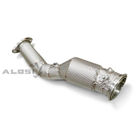 Section de Downpipe Turbo Thermique Blindée pour Course, pour Moteur Lexus GS200T GS300 2.0T 8AR FTS, Kit de Modification Sonore en SUS304