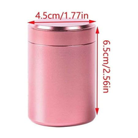 Boîtes de conserve de café personnalisées de Style populaire avec Valve 250g boîtes de conserve de thé de café hermétiques taille différente boîtes de conserve de café rondes jaunes