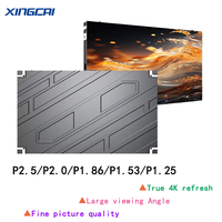 Mur vidéo d'affichage à LED P2.5 intérieur ultra clair de haute qualité pour salle de réunion personnaliser les solutions d'écran d'affichage à LED