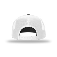 Casquette Trucker en Laine Mélangée Style Richard 511 à Visière Plate et 6 Panneaux avec Logo Brodé Personnalisé, Casquette Snapback Sportive en Maille pour l'Extérieur – Vente en Gros
