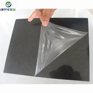 high quality no glue residue remains blue transparent adhesive protective film for acrylic sheet