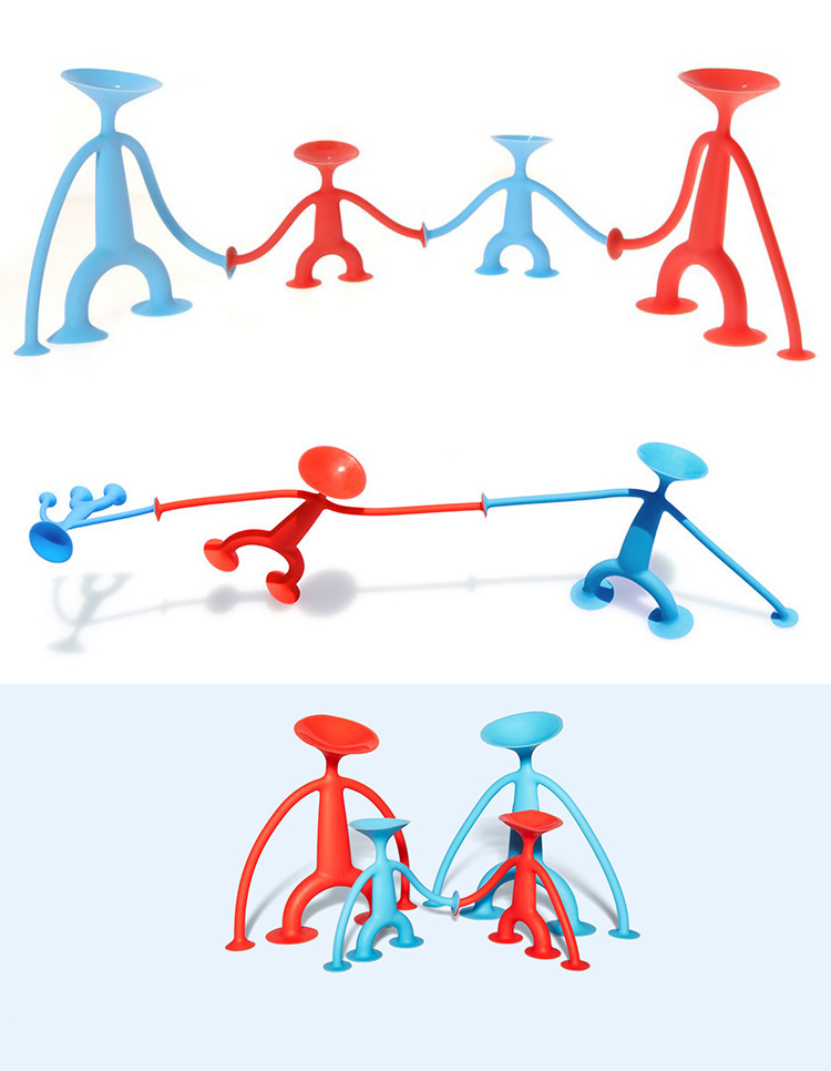 Deux grandes et deux petites figurines Spider-Man - couleurs aléatoires