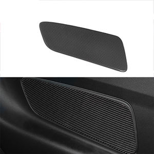Kits interiores de 4 agujeros de fibra de carbono, cubierta de salpicadero, embellecedores de Panel de puerta para Mustang 2015 + - Product Image 6
