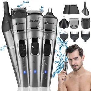 Suttik sh2769 4 in 1 New Fashion Rechargeable Nose Beard Ear Eyebrow Hair Trimmer Safe Face Care Razor Clipper For Men