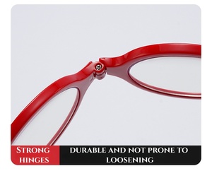 Lunettes de <span class=keywords><strong>lecture</strong></span> pliables de style <span class=keywords><strong>classique</strong></span>, anti-reflets, à porter autour du cou, protègent contre la lumière bleue, idéales pour la <span class=keywords><strong>lecture</strong></span> - Product Image 3
