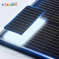 Paneles Solares Rosen de 500KW, 550KW, 600KW, Sistema Solar Fotovoltaico Conectado a la Red, Sistemas de Almacenamiento de Energía PERC