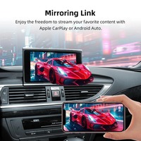 Décodeur audio Carplay Retrofit, lecteur multimédia de qualité supérieure, CarPlay sans fil, Android Auto, module GPS mains libres, système A6 C6 Quattro