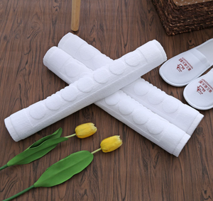 Hôtel moderne cinq étoiles 50*80 <span class=keywords><strong>tapis</strong></span> de pied absorbant épaissi pur coton salle de bain toilette sol serviette en gros - Product Image 5