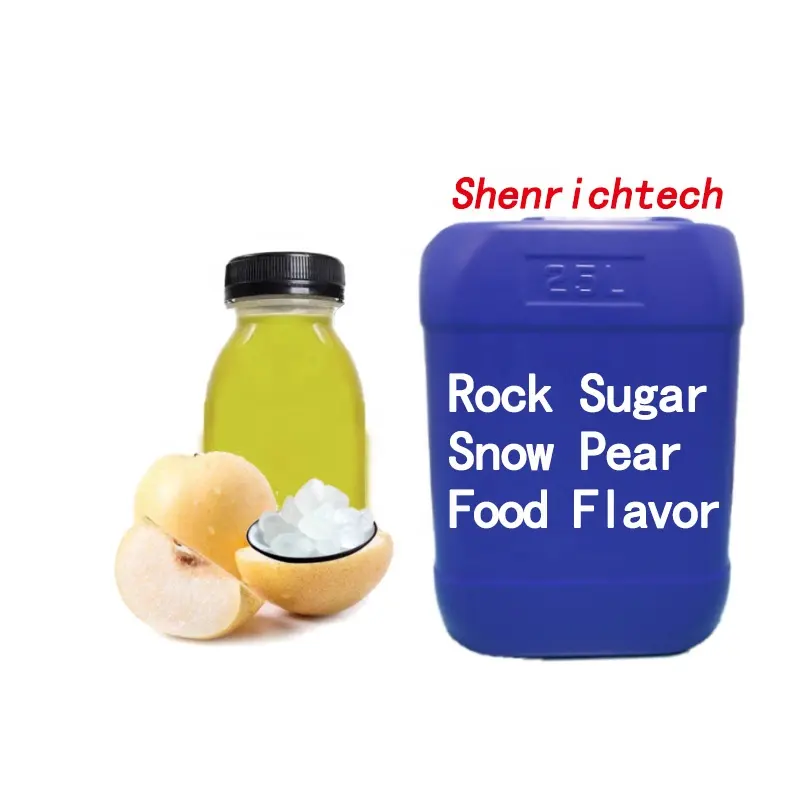 Essenza di sapore della pera della neve dello zucchero di roccia per la bevanda del succo dell'acqua della bevanda della bolla che fa la personalizzazione del sapore della frutta
