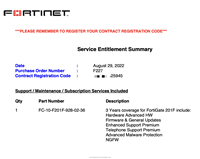 Fortinet FortiGate Kurumsal Güvenlik Duvarı Lisans Yenilemesi UTP/UTM Abonelik Güncellemesi FortiGuard Güvenlik Destek Hizmetleri 3 Yıllık