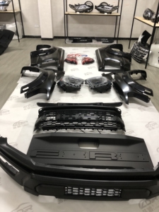 For F-o-r-d Ranger 2012-2021 Upgrade to F-150 <strong>Raptor</strong> <strong>2024</strong> <strong>Front</strong> <strong>Bumper</strong> Rear <strong>Bumper</strong> Modified LED Headlights High Quality - Product Image 4