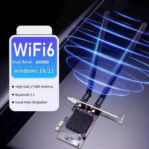 Fabricant professionnel <span class=keywords><strong>PCIE</strong></span> AX900 <span class=keywords><strong>WiFi</strong></span> <span class=keywords><strong>6</strong></span> Blue Tooth 5.3 carte réseau sans fil <span class=keywords><strong>PCIe</strong></span> pour adaptateur <span class=keywords><strong>WiFi</strong></span> PC de bureau - Product Image 2