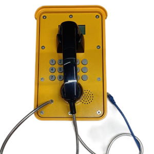 Teléfono de Emergencia para Carretera KNSP-16 KNTECH OEM ODM, Teléfono de Carretera con Pantalla LCD Amarilla SOS, VOIP SIP Guangdong - Product Image 1