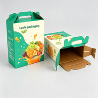 Caja de Embalaje Personalizada para Botellas de Jugo, Caja de Cartón Corrugado para Bebidas de Frutas, Cajas Plegables para Bebidas Energéticas