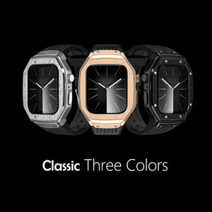 สายรัดข้อมือแอปเปิ้ลวอทช์โลหะมีหัวเข็มขัด20มม. สำหรับ Apple Watch Series 6 7 8 S11 - Product Image 3