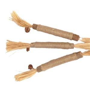 Juguetes Naturales para Masticar para Gatos, Palos de Knotweed, Gallinas de Insectos, Varillas de Ratán, Cuerda de Sisal, Suministros para Mascotas, 58g, Weihai, Shandong - Product Image 2