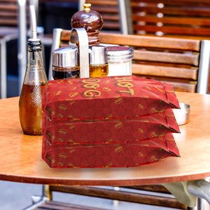 ถุงกระดาษฟอยล์อลูมิเนียมเคลือบอะลูมิเนียมเกรดอาหารสำหรับบรรจุภัณฑ์แบบกำหนดเองสำหรับไก่<span class=keywords><strong>ทอด</strong></span>บาร์บีคิว อาหารจานด่วน และฮอทดอก - Product Image 3