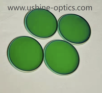 Filtre passe-bande étroit 532 nm, laser vert, lentille en verre optique revêtue, pour la microscopie par fluorescence et la recherche en laboratoire
