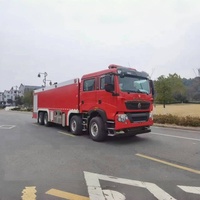 Camion de pompiers à roues motrices 6x4 HOWO Heavy Duty avec canon à eau sauvetage chinois Diesel nouvel état disponible à la vente