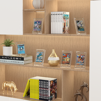 Support de Présentation Personnalisé en Acrylique Transparent pour Cartes Pokémon Individuelles – Écologique et Moderne